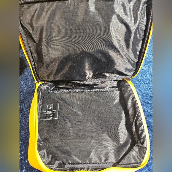 DvF Diane vonFurstenberg Yellow Canvas Convertible Bag Backpack - Picture 13 of 14